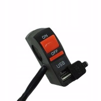 Przełącznik motocyklowy 16 - ON/OFF, USB 5V/2A i 12V