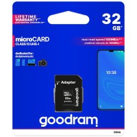 Karta SD 32GB - Karta pamięci micro SD GOODRAM HC CLASS 10 - MKING.pl