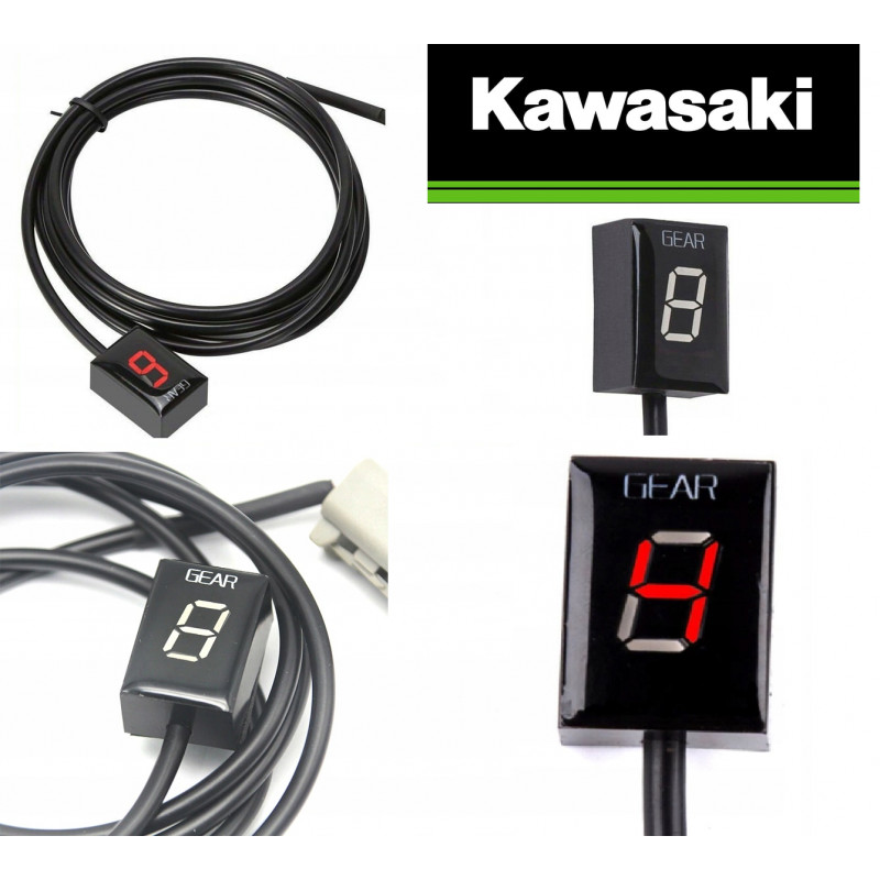 Wskaźnik biegów Kawasaki - ZX, ER, Ninja, Versys, Vulcan i ATV
