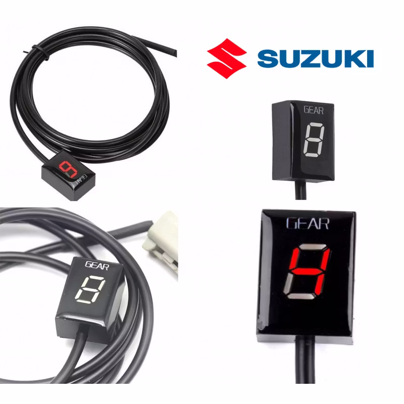 Wyświetlacz biegów Suzuki Plug&Play - GSX, GSXR, GSF, SV, DL i Intruder
