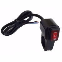Przełącznik quad 20 - 3 tryby pracy, montaż 22mm, do świateł LED