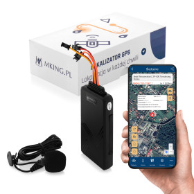 Lokalizator GPS PODSŁUCH ODCIĘCIE PALIWA MK01