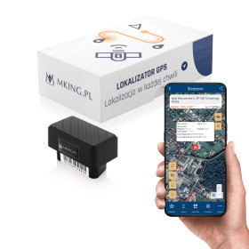 Lokalizator GPS GSM Pojazdu OBD MK08