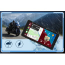 MKT33 rejestrator motocyklowy - CarPlay, Android Auto i 2 kamery Full HD