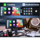 MKT33 rejestrator motocyklowy - CarPlay, Android Auto i 2 kamery Full HD