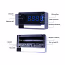 MK203 ukryta kamera w zegarze - tryb nocny, Lookcam i microSD 128GB