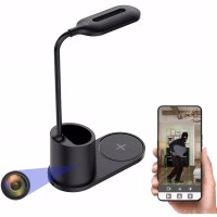 Lampka LED z ukrytą kamerą WiFi - WFLP62, Full HD, detekcja i zasięg WiFi 10m