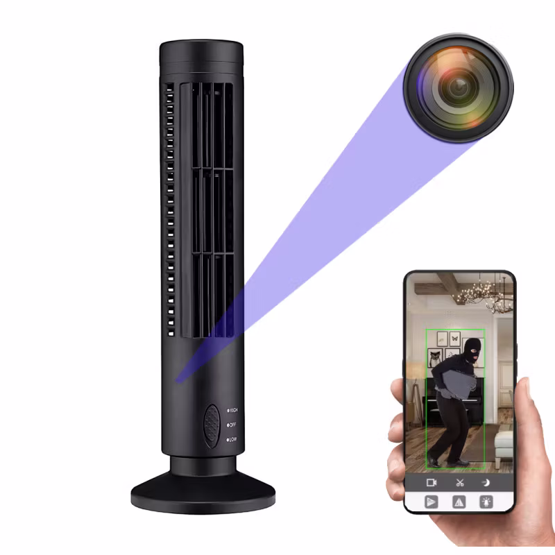 Kamera WiFi urkyta w wentylatorze M02 - Full HD, 64GB i live view
