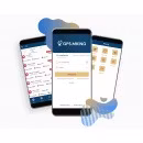 Lokalizator GPS dla psa i kota - alarm strefy 21 dni MKX20 PET kwiecisty