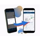 Lokalizator GPS dla psa i kota - alarm strefy 21 dni MKX20 PET kwiecisty