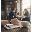 MK-S1 - dyktafon w smartwatchu, 16GB pamięci i do 800 plików nagrań
