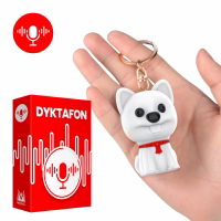 Dyktafon w breloku MK-F12 - 70h pracy, 16GB i detekcja głosu VOS
