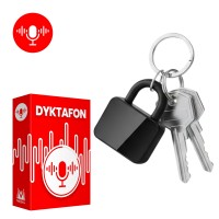 MK-Q11 ukryty dyktafon w breloku - 8GB, 90h nagrań i 30 dni czuwania