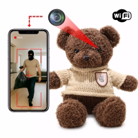 Ukryta kamera Wi-Fi w pluszowym misiu MK-MIS - Full HD, do 2 dni pracy