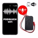 Dyktafon WiFi (podsłuch) MKAR09 - magnes, microSD 128GB i do 18 miesięcy czuwania