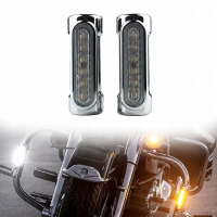 Światła LED na gmole - kierunkowskazy DRL, 12 diod i średnica do 33mm