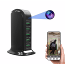 Ukryta kamera WiFi w ładowarce 5xUSB - Full HD, podgląd i detekcja ruchu