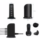 Ukryta kamera WiFi w ładowarce 5xUSB - Full HD, podgląd i detekcja ruchu