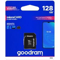 Karta SD 128GB - Karta pamięci micro SD GOODRAM HC CLASS 10 - MKING.pl