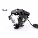 Halogeny motocyklowe LED CREE U5 3000LM 2szt 3 tryby czarne 12-80V