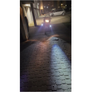 Halogeny motocyklowe LED CREE U5 3000LM 2szt 3 tryby czarne 12-80V