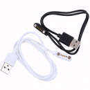 Uniwersalny kabel zasilający 2 pin USB - magnetyczna łaowarka do lokalizatorów GPS (MK032, MK059, MKX59)