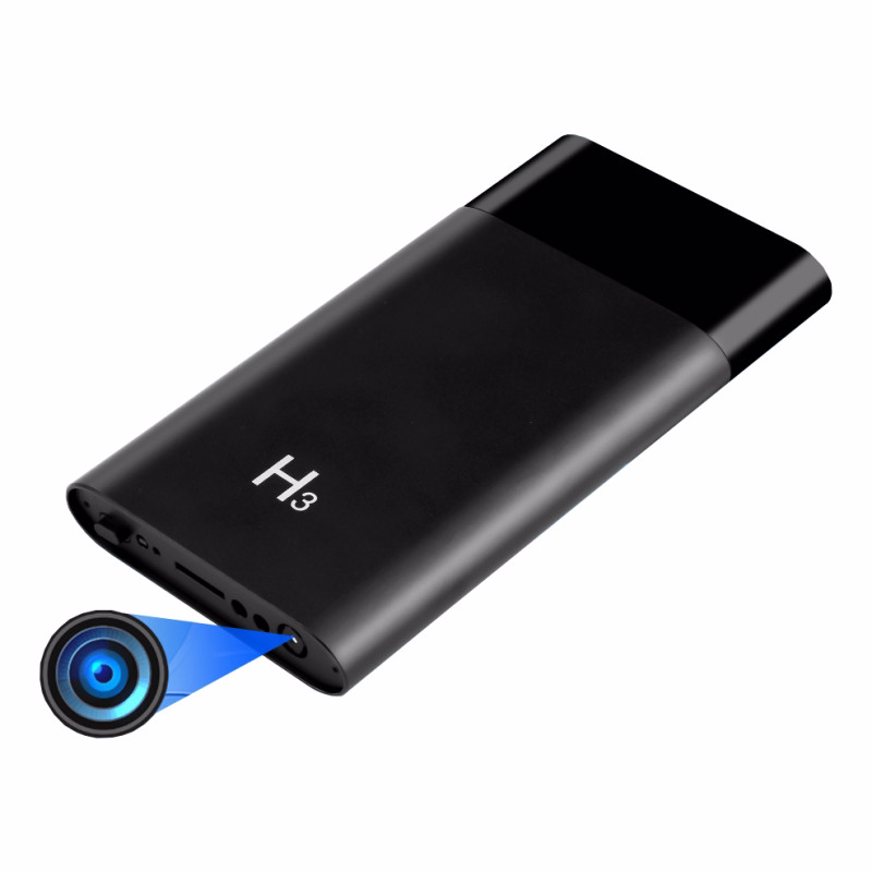 Kamera w powerbanku 5000mAh - H3, do 20h, microSD 128GB, IR