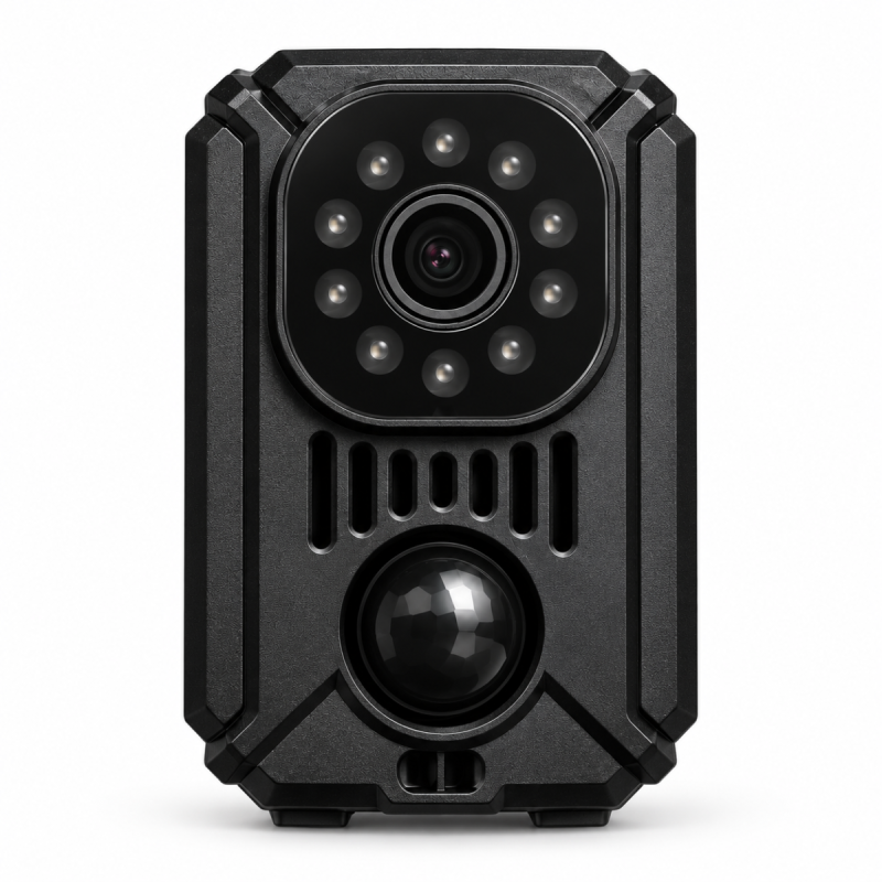 013 - Kamera nasobna MD31 Full HD 1080P z czujnikiem ruchu PIR, noktowizją IR i akumulatorem