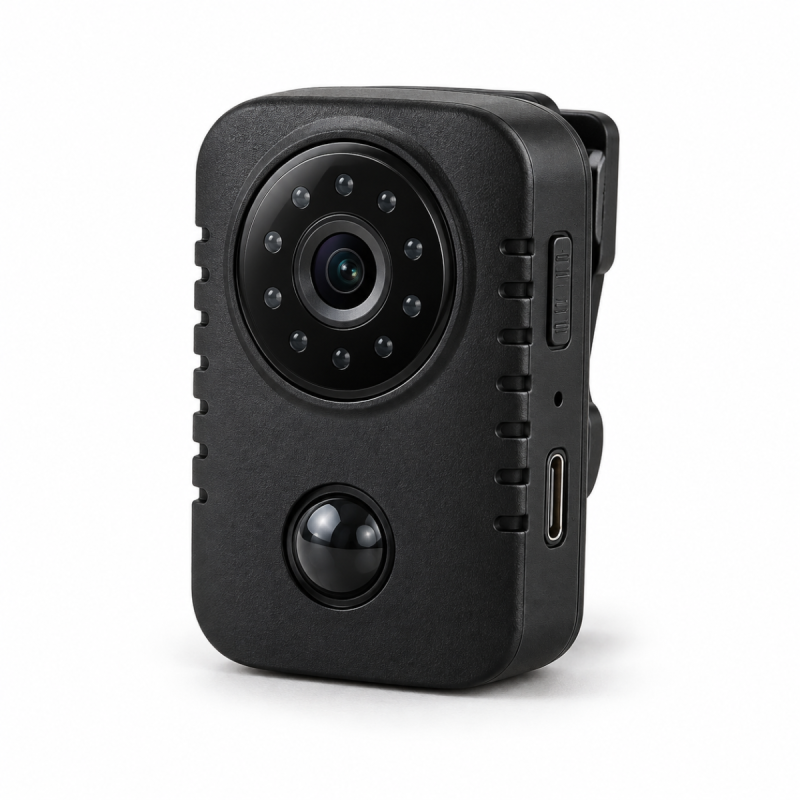 026 - Mini kamera osobista MD29 Body Camera z klipsem USB-C