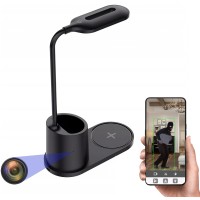 Lampka LED z ukrytą kamerą WiFi - WFLP62, Full HD, detekcja i zasięg WiFi 10m