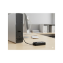 047- 4 portowy hub  ładowarka USB, hub USB (czarny)