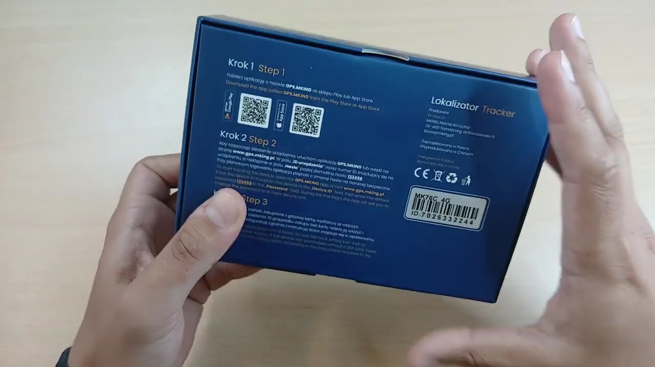 Lokalizator GPS 4G z magnesem - 240 dni, IP65, czujnik oderwania MK76C